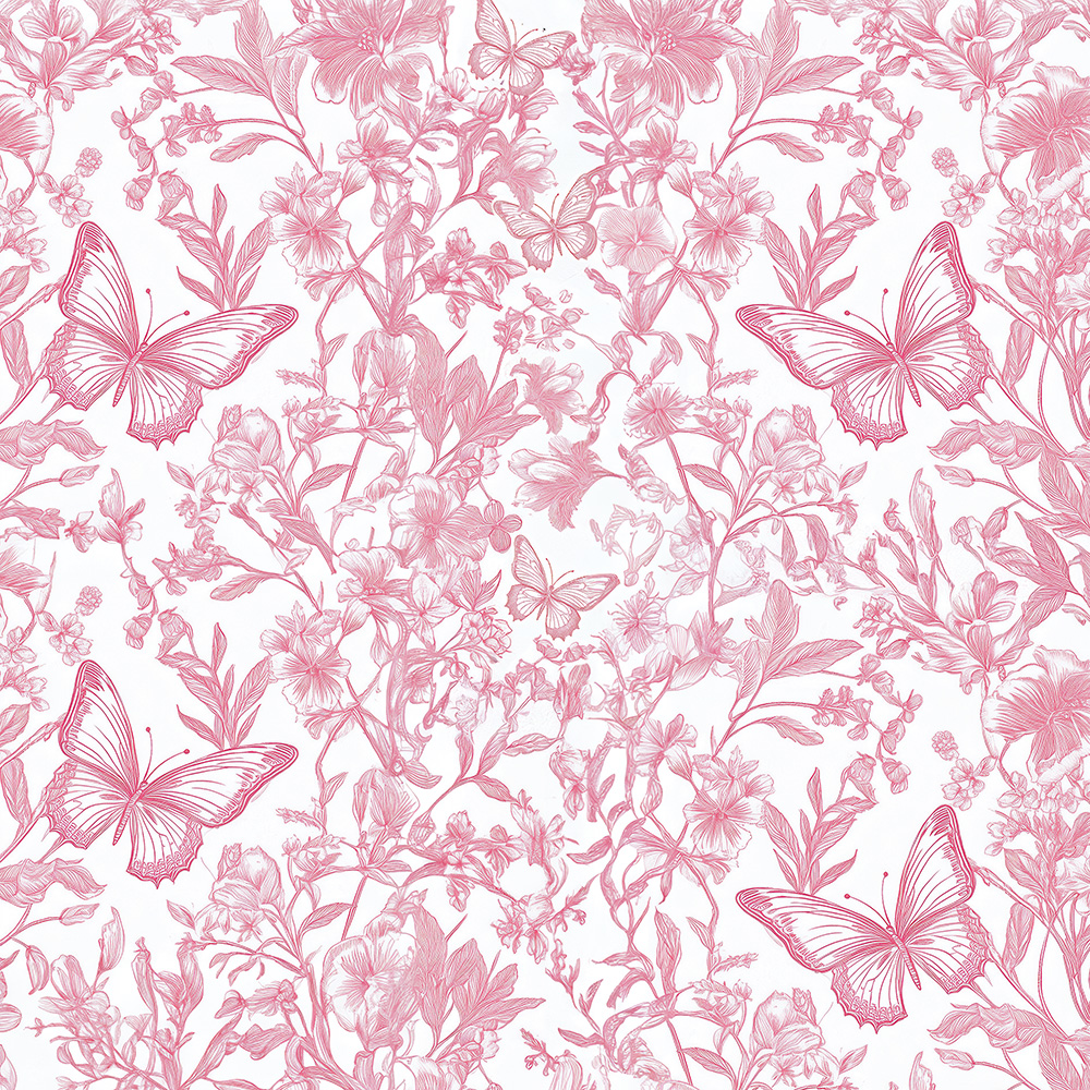 Opłatek na bok tortu w kwiaty