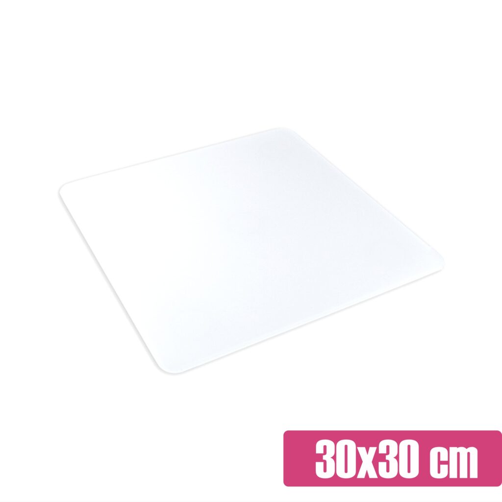 Biała patera na słodki stół 30x30 cm