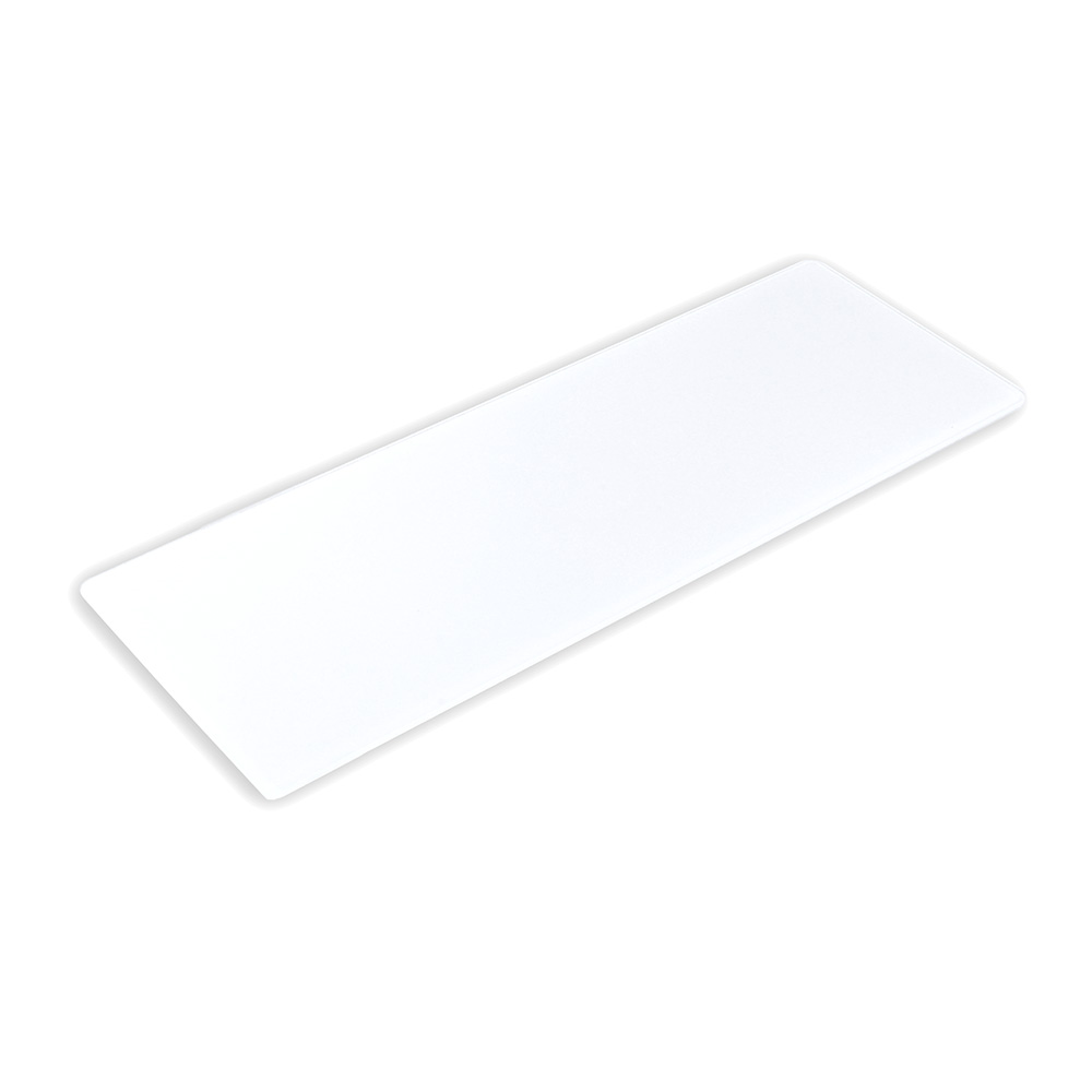 Prostokątna biała patera na słodki stół 12x35 cm