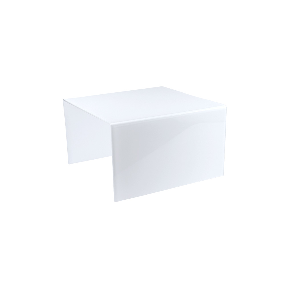 Podest na monoporcje biały 20x20x10 cm