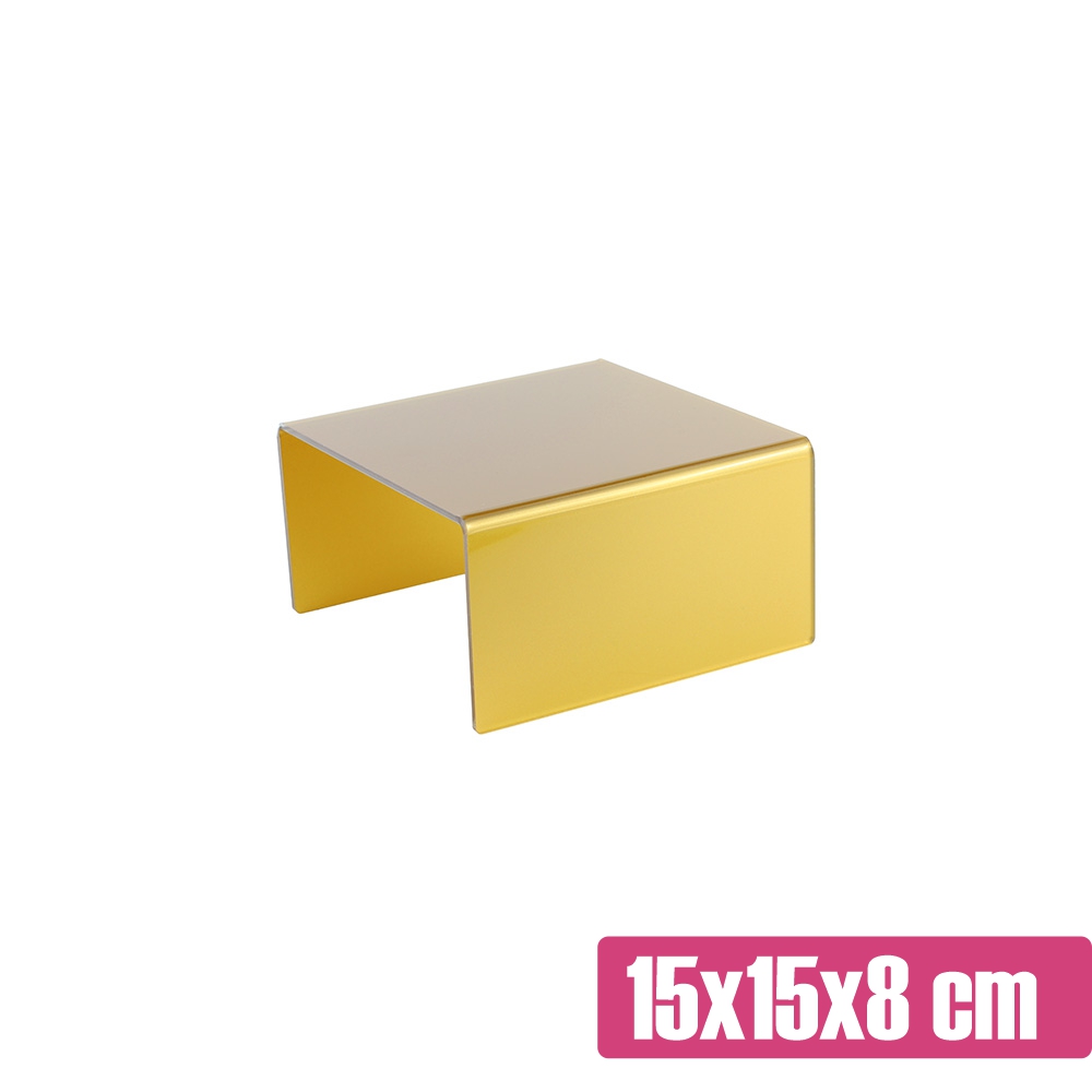 Podest na monoporcje złoty 15x15x8 cm