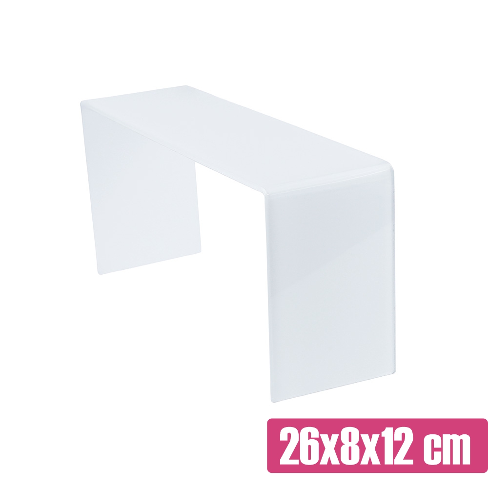 Biały ekspozytor na słodki stół 26x8x12 cm