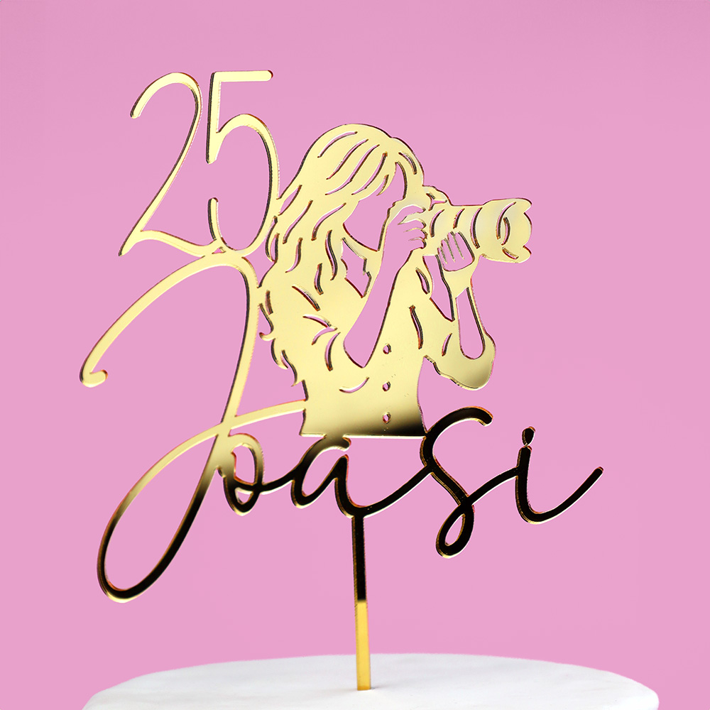 Topper na tort urodzinowy fotografka