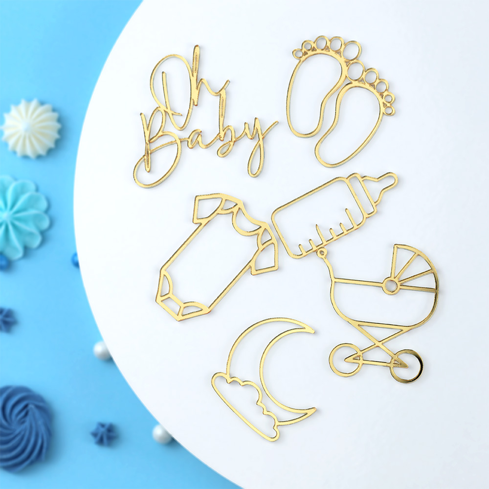 Mini toppery Baby Shower