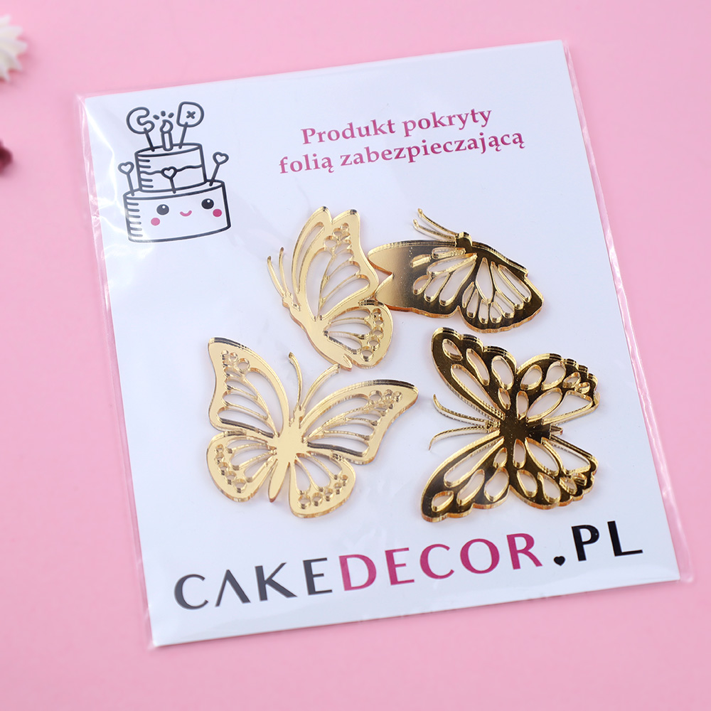 Mini toppery Motylki