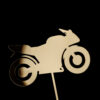 Topper na tort motocykl