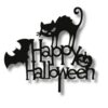 Happy Halloween topper na tort