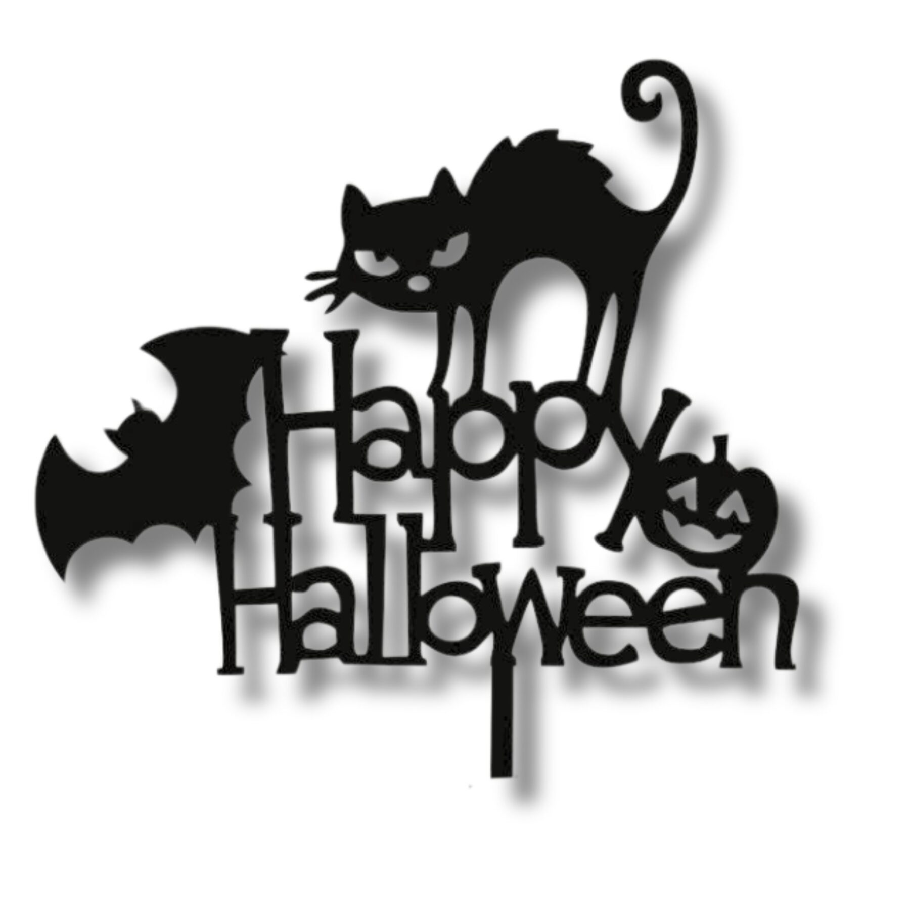 Happy Halloween topper na tort