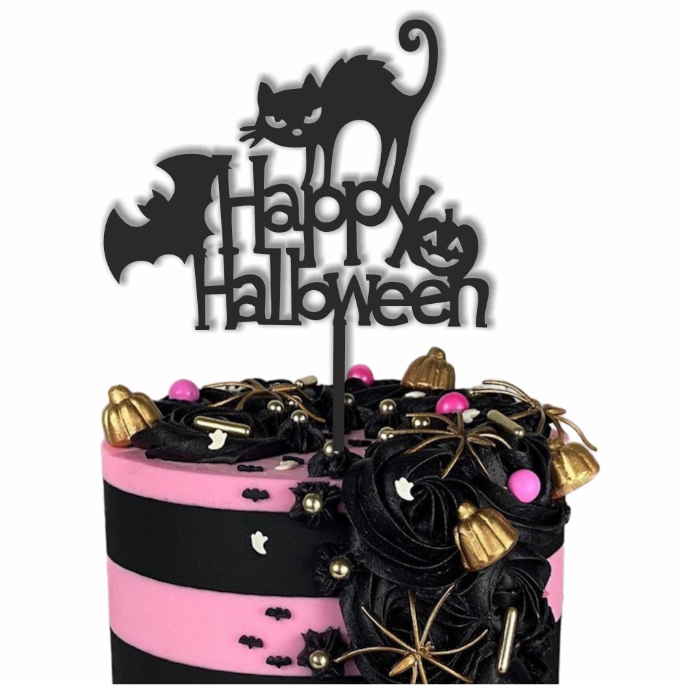 Happy Halloween topper na tort
