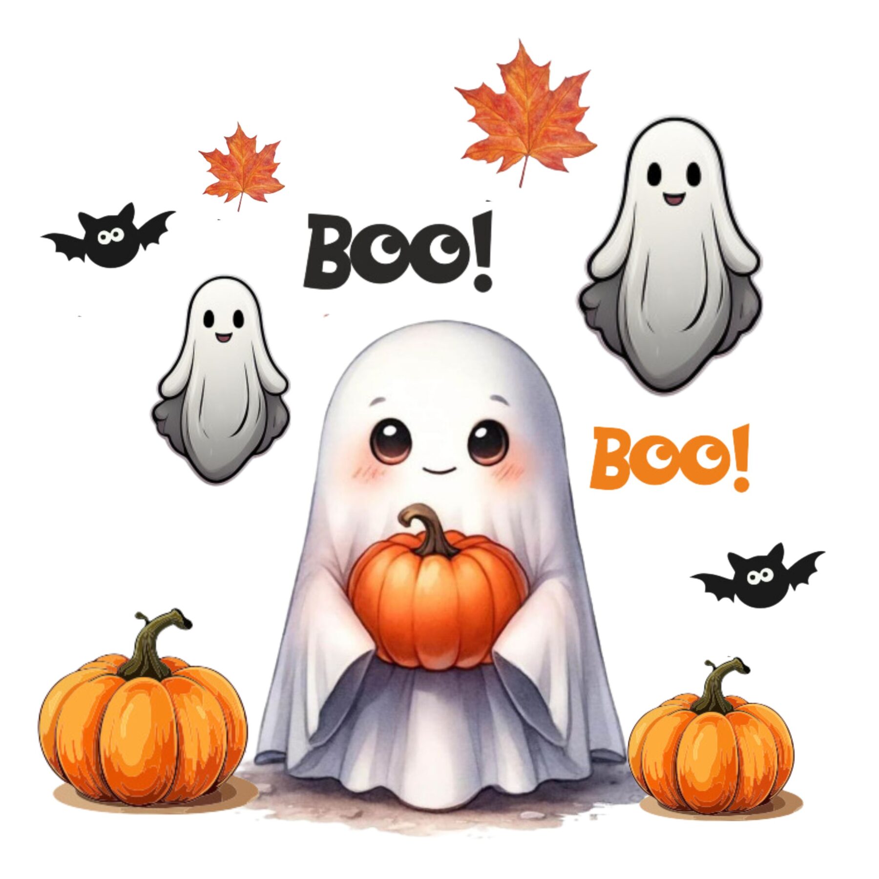 Wydruk cukrowy Halloween