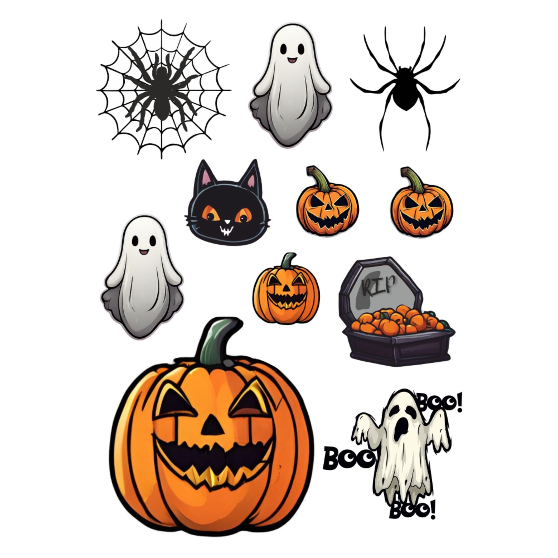 Opłatek na tort Halloween