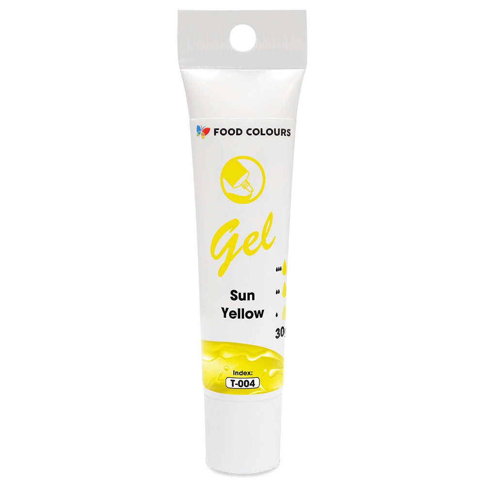 Barwnik żelowy Food Colours 30 g - Żółty
