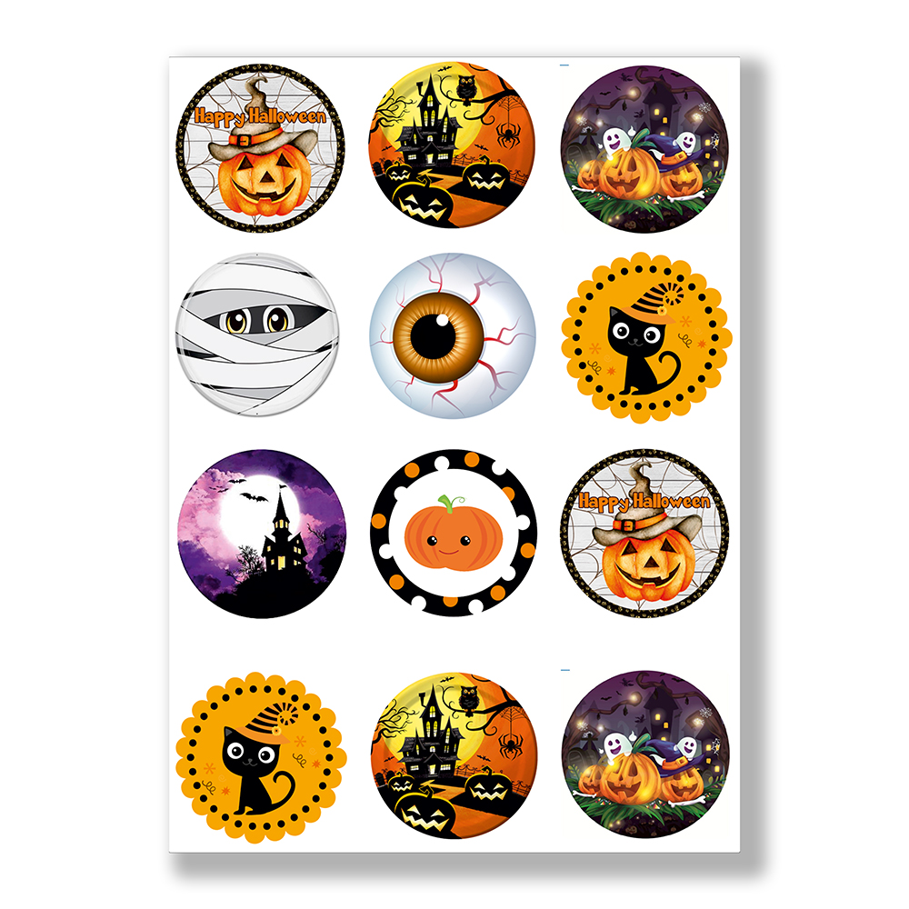 Wydruk jadalny na babeczki Halloween