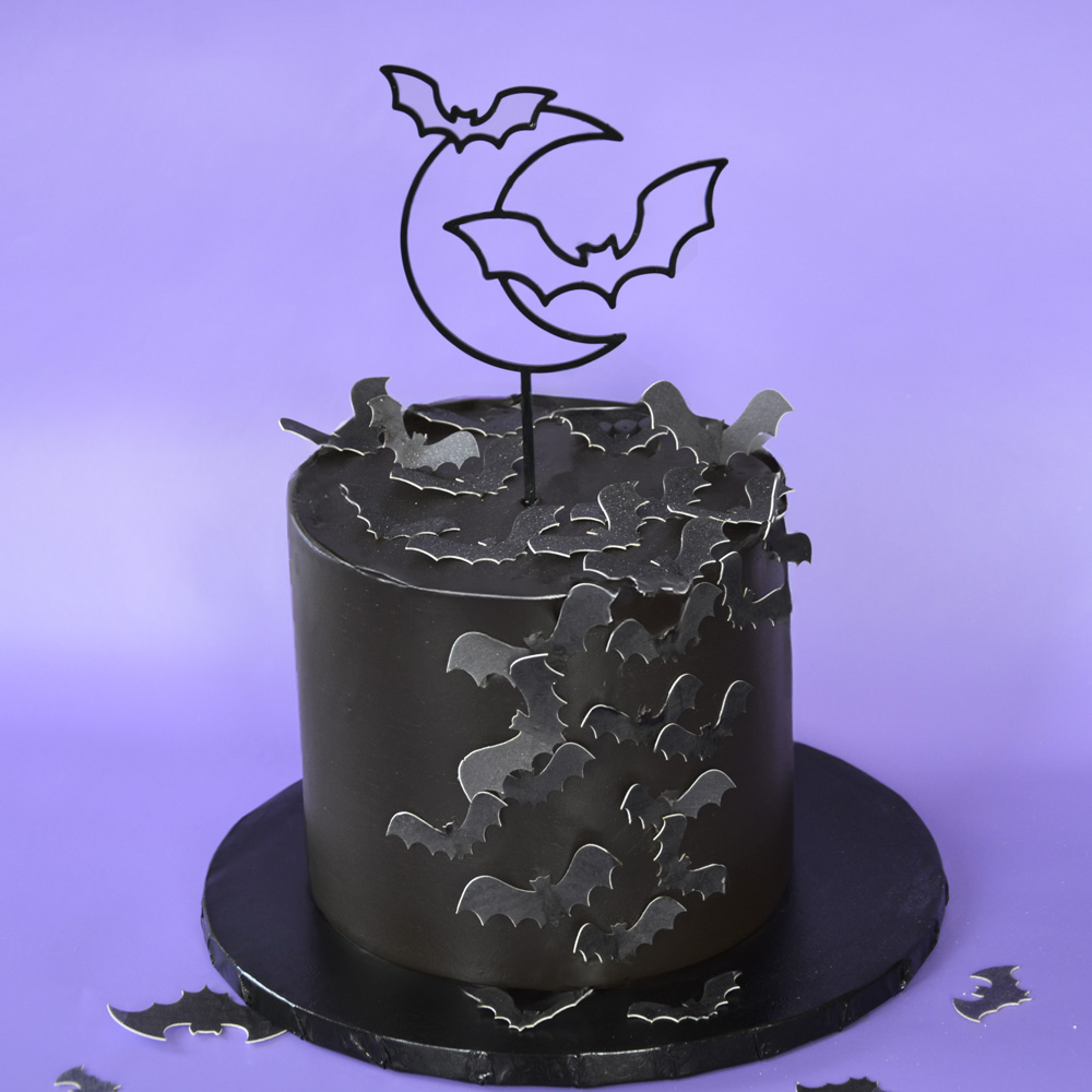 Topper do dekoracja tortu na Halloween