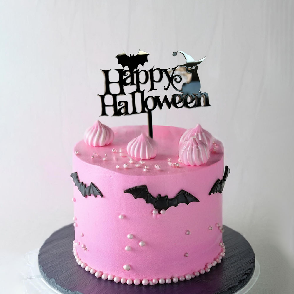 Topper na tort Happy Halloween