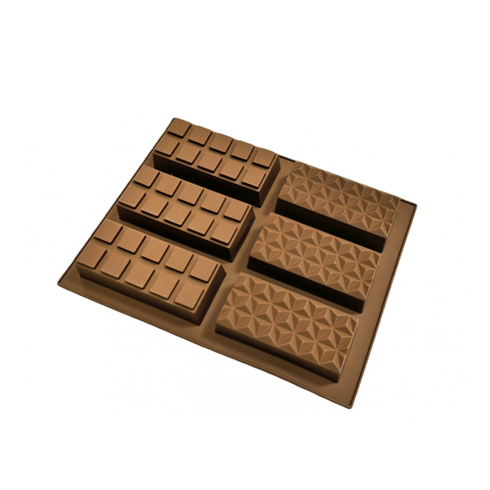 Silikonowa forma do czekolady mix 6szt głęboka