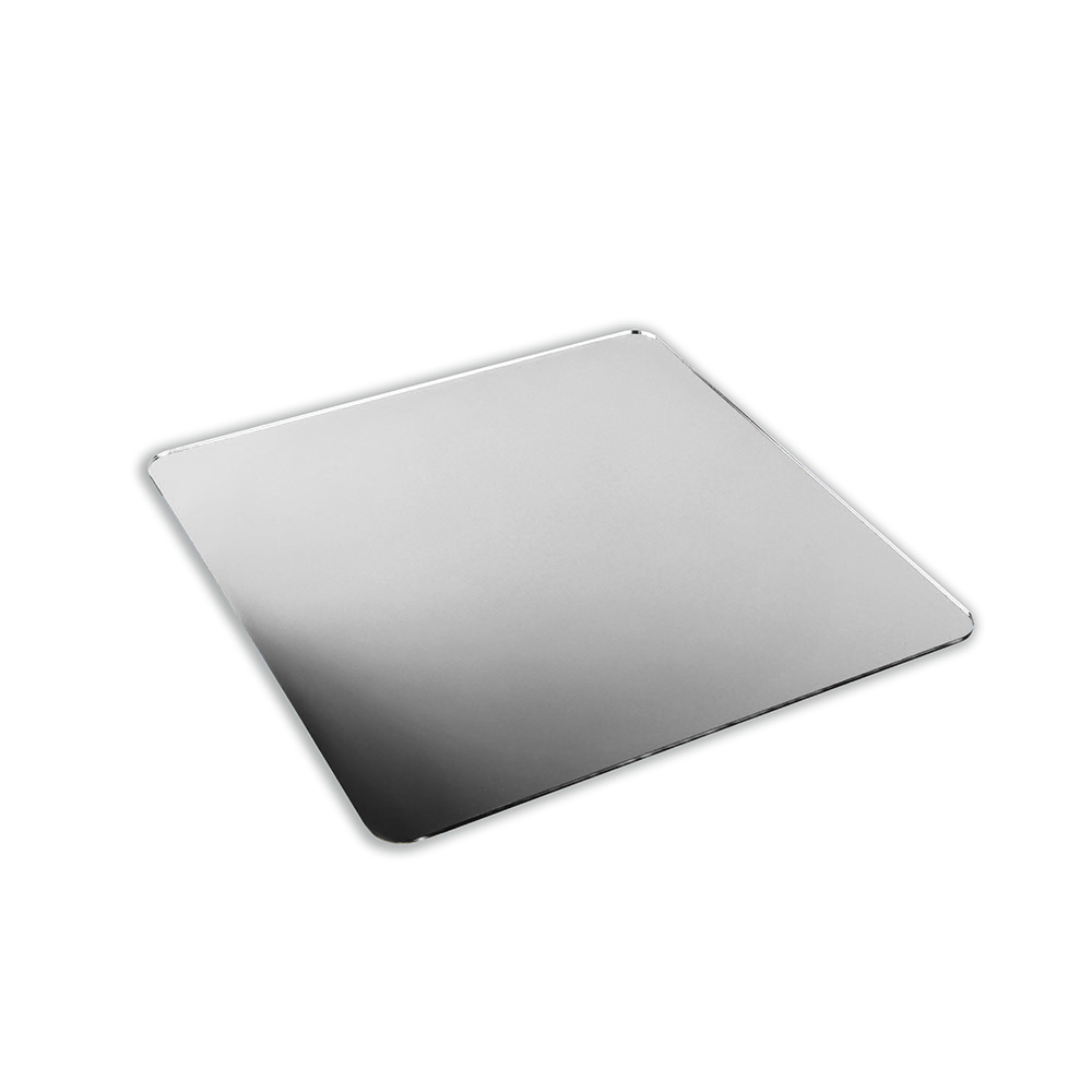 Srebrna patera lustrzana na słodki stół 30x30 cm