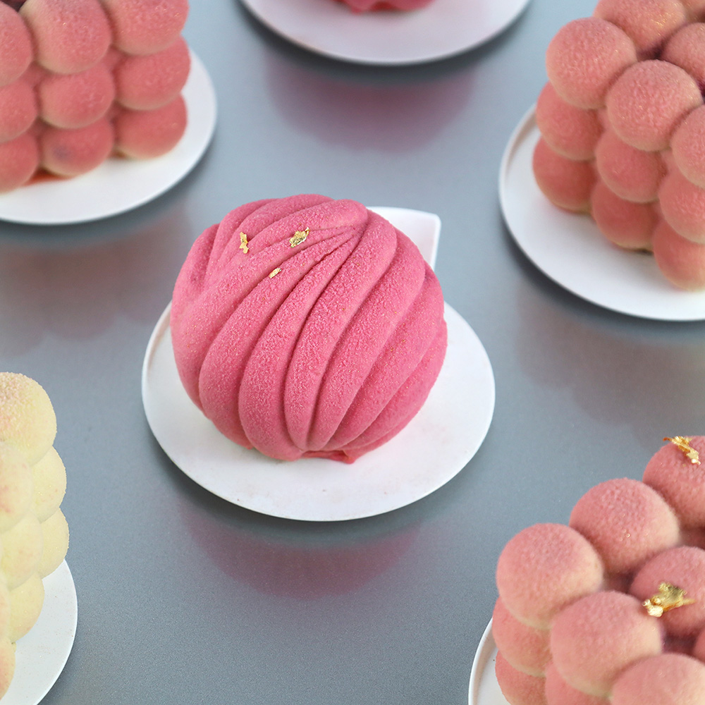 Srebrna patera na słodki stół 35x35 cm