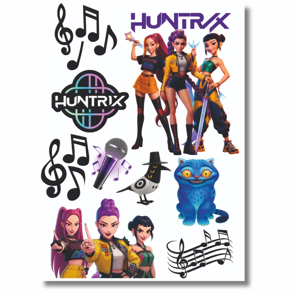 Opłatek na tort Huntrix