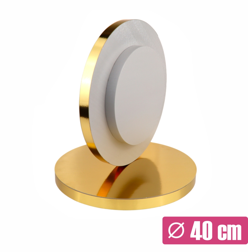 Podkład styrodurowy 40 cm ZŁOTY z oklejonym bokiem Wzmacniany 4 cm.