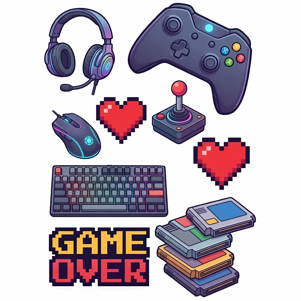 Wydruk na tort – Game Over