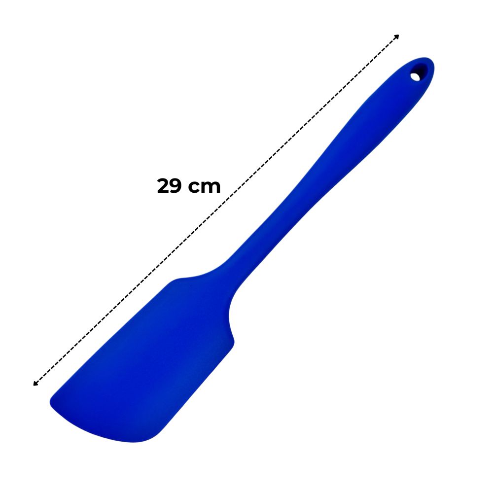 Szpatułka silikonowa - Niebieska Duża - 29 cm.